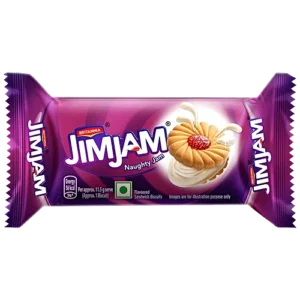 Britannia JimJam Flavoured Sandwich Biscuits, 57 g
