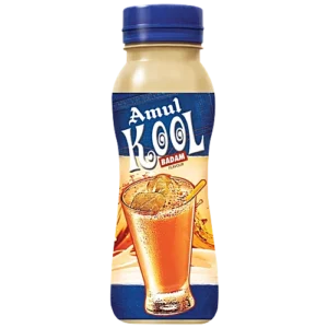 Amul Kool - Badam Flavour, 180 ml PET Bottle