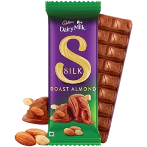 Cadbury Dairy Milk Silk Roast Almond Chocolate Bar, 52 g