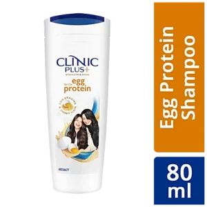 Clinic Plus Strength & Shine Shampoo with Egg Protein-80ml