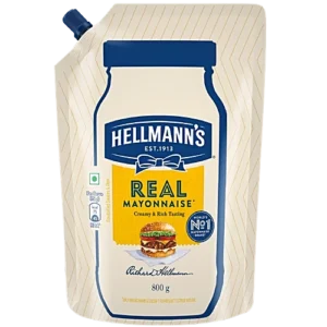 Hellmann's Veg Mayonnaise 100% Vegetarian Creamy Mayo Used For Dressings & Condiments, 800 g
