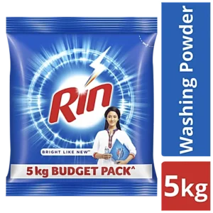 Rin Advanced Detergent Powder, 5 kg