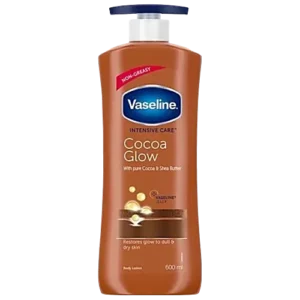 Vaseline Cocoa Glow Serum In Lotion - For Dry Skin, 600 ml