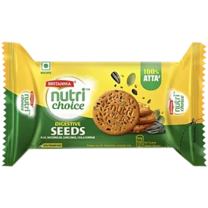 Britannia Nutrichoice Seeds Biscuits, 75 g