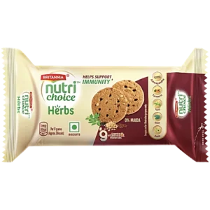 Britannia Nutrichoice Herbs Biscuits, 75 g