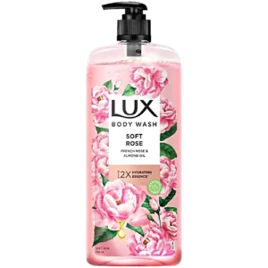 Lux Soft Rose Body Wash, 750 ml Bottle