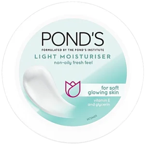 Ponds Light Moisturiser - Non-Oily Fresh Feel, For Soft, Glowing Skin, 100 ml