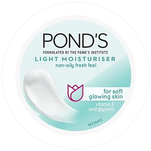 Ponds Light Moisturiser - Non-Oily Fresh Feel, For Soft, Glowing Skin, 50 ml