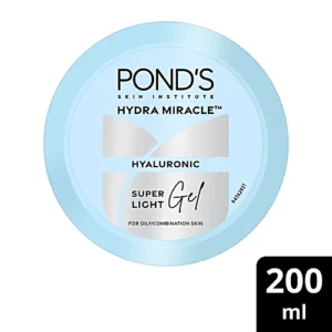 Ponds Super Light Gel - With Hyaluronic Acid, 200 ml
