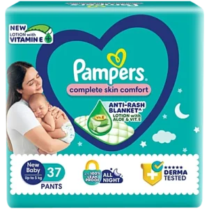 Pampers Diaper Pants - New Born, All Round Protection, Anti-rash Blanket, New & Improved, 34 pcs