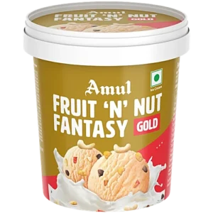 Amul Gold Fruit 'N' Nut Fantasy Ice Cream, 125 ml