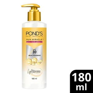 Ponds Sun Miracle Light Sunscreen Body Lotion - SPF 30, 180 ml