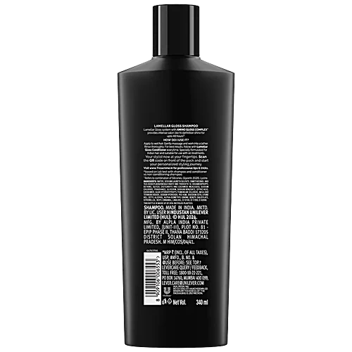 Tresemme Lamellar Gloss Shampoo, With Amino Gloss Complex, For Ultra Shiny, Glossy Hair, 340 ml - Image 2