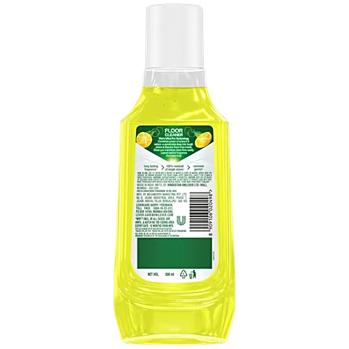 Vim UltraPro Floor Cleaner - Sparkling Lemon, 500 ml - Image 2