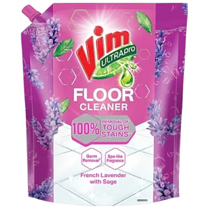 Vim UltraPro Floor Cleaner - French Lavendar With Sage, 1.8 L Pouch