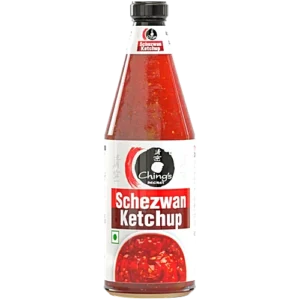 Ching's Secret Schezwan & Tomato Sauce Ketchup, 485 g Bottle