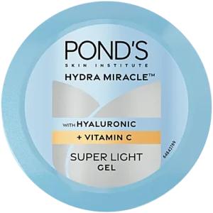Ponds Hydra Miracle Super Light Gel - Hyaluronic Acid & Vitamin C, 100 g