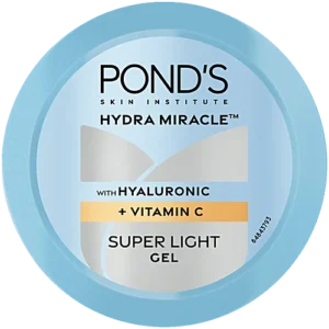 Ponds Hydra Miracle Super Light Gel - Hyaluronic Acid & Vitamin C, 200 g
