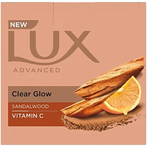 Lux Advanced Clear Glow Sandalwood Soap, 450 g (3 x 150 g each)