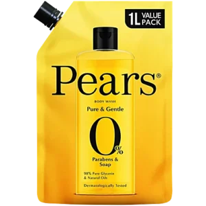 Pears Pure & Gentle Body Wash Refill, 1 L Pouch