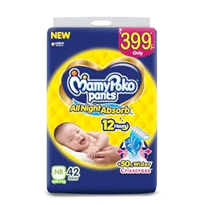Mamypoko Pant Diapers - Pull Up, Large, Leakage Protection, 30 pcs Pouch