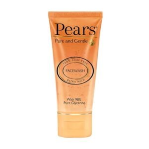 Pears Pure & Gentle Daily Cleansing Facewash - Ultra Mild, 98% Pure Glycerine, 100 g