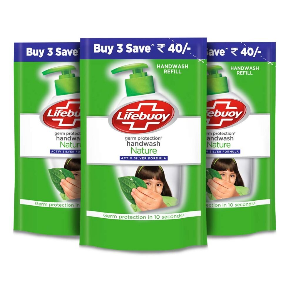 LIFEBUOY NEEM PROTECT POUCH 185*3