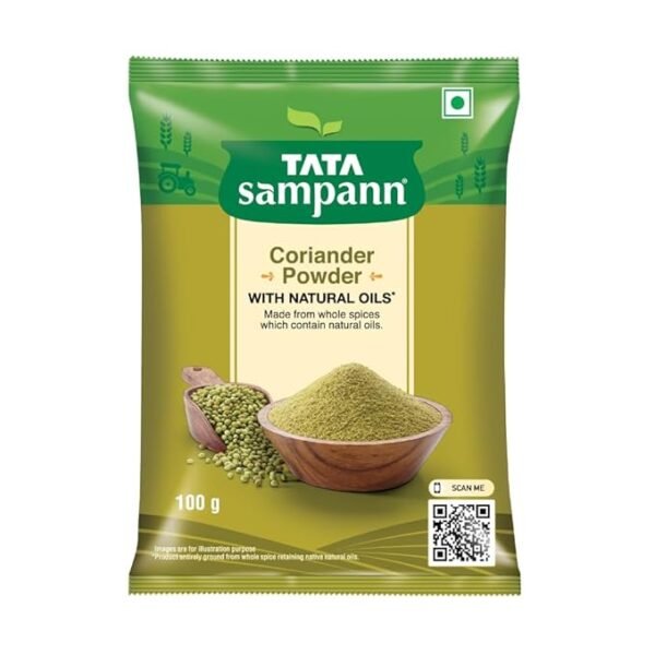 Tata Sampann Coriander Powder With Natural Oils, 100g, Dhania Powder