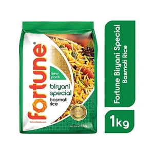 Fortune Biryani Special Basmati Rice, 1 kg Pouch