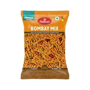 Haldiram’s Bombay Mixture | Bombay Style Snacks | Namkeen | Salty and Spicy in Flavour | No Preservatives | Vegetarian | Zero Cholesterol| 200g