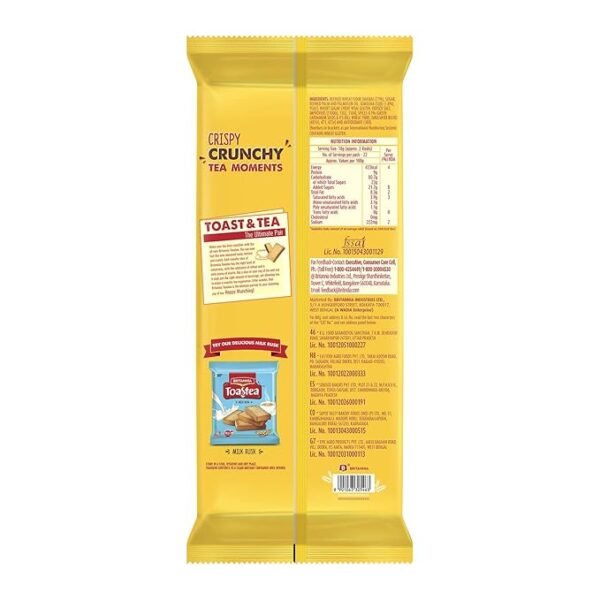 Britannia Rusk Toastea Bake Rusk, 400 g - Image 2