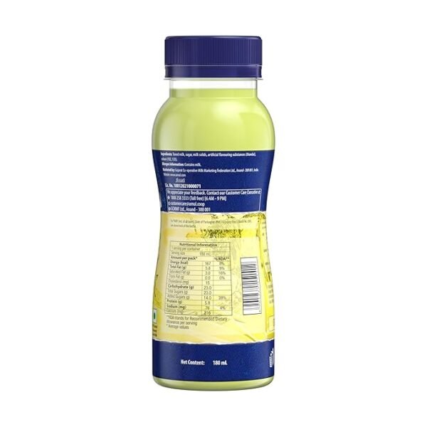 Amul Kool Flavoured Milk Thandai Pet Bottle, 180 Ml - Image 2