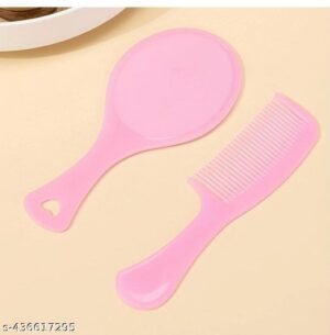 Mirror and comb set each I 2 in pack easy to carry with