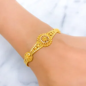 Golden Bracelet Rakhi