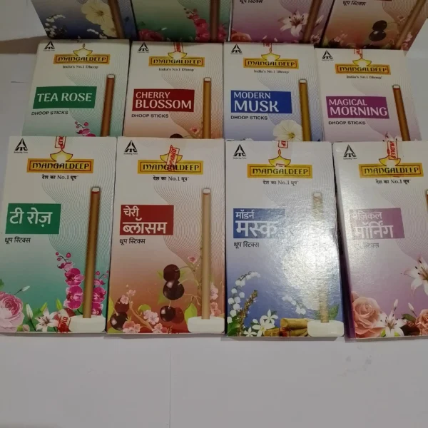 मंगलदीप धूप स्टिक, Mangaldeep Dhoop Stick (Pack Of 12) - Image 2