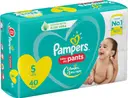 Pampers Baby-Dry Pants Diaper - S  (40 Pieces)
