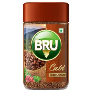 BRU Gold Instant Coffee Powder, 100 g