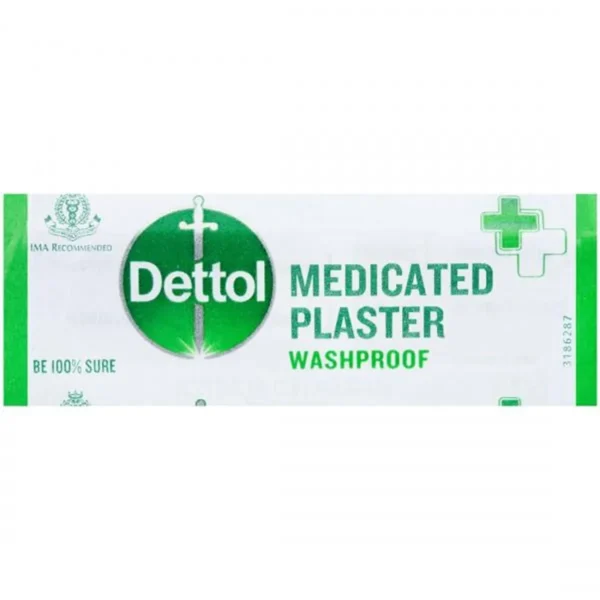 Dettol Medicated Washproof Plasters