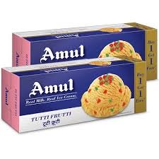 Amul Ice Cream - Tutti Frutti, 750ml