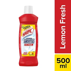 Harpic Disinfectant Liquid Bathroom Cleaner (Lemon - 500 ml)