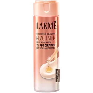 Lakme 2% Pro Ceramide Peach Milk Moisturiser, 200 ml