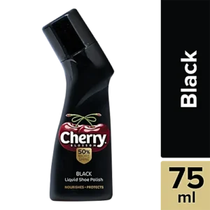 Cherry Blossom Black Liquid Shoe Polish