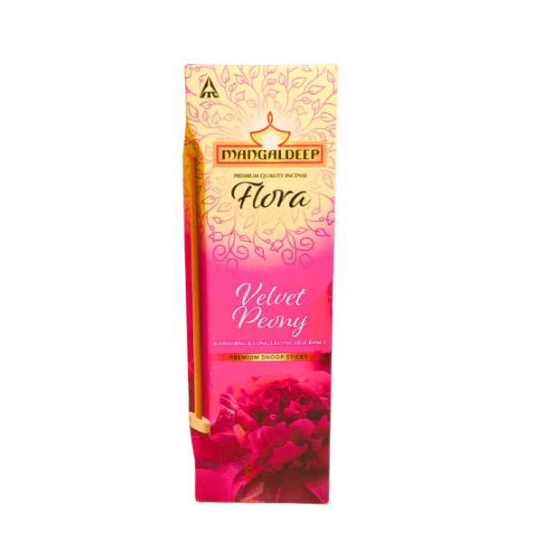 Mangaldeep Flora Velvet Peony Premium Dhoop Sticks