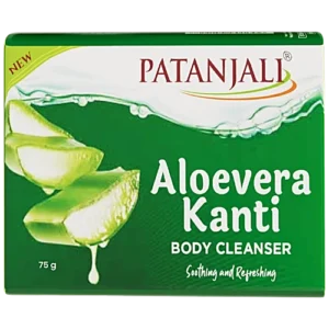 Patanjali Aloe Vera Kanti Body Cleanser, 75 g