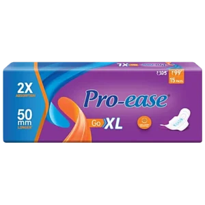 Pro Ease 2x Absorption Sanitary Pads (XL)(18+4)Pads