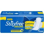 Stayfree Secure Cottony Soft Sanitary Pads (Regular Wings)-18 Pads