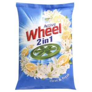 Active Wheel 2 in 1 Detergent Powder 2 KG