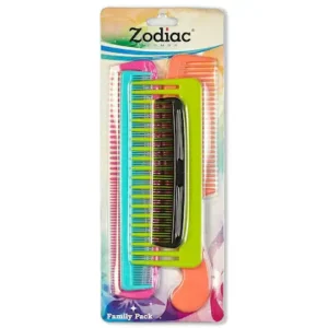 Zodiac Exclusive Multicolor Comb Set 5 pcs