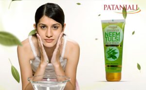 Patanjali Saundarya Neem Tulsi Facewash-100g