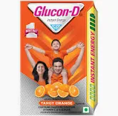 GLUCON-D INSTANT ENERGY TANGY ORANGE 125G